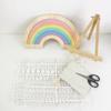 Rainbow Felt Letter Board Montessori Language Toys Spelling Words Baby Early Education Toys Home Message Board Gift For Children