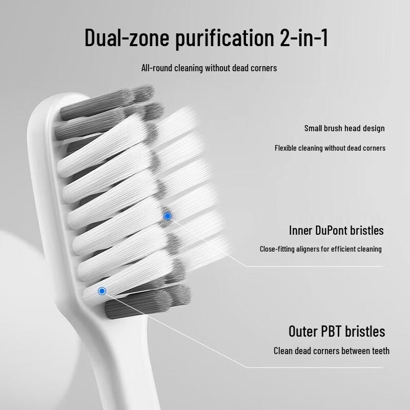 PROTEFIX Folding Orthodontic Travel Toothbrush Set