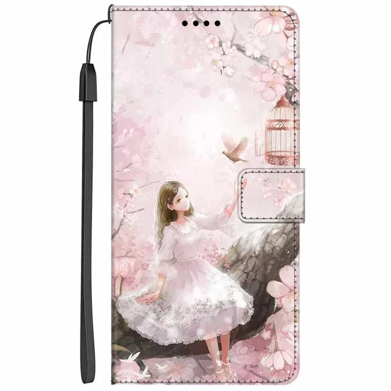 Flip Stand Leather Case For Oppo Reno13 F Lion Cat Wallet Book Funda For Reno13 F 4G 5G Cartoon Wallet Stand Phone Case Reno13 F