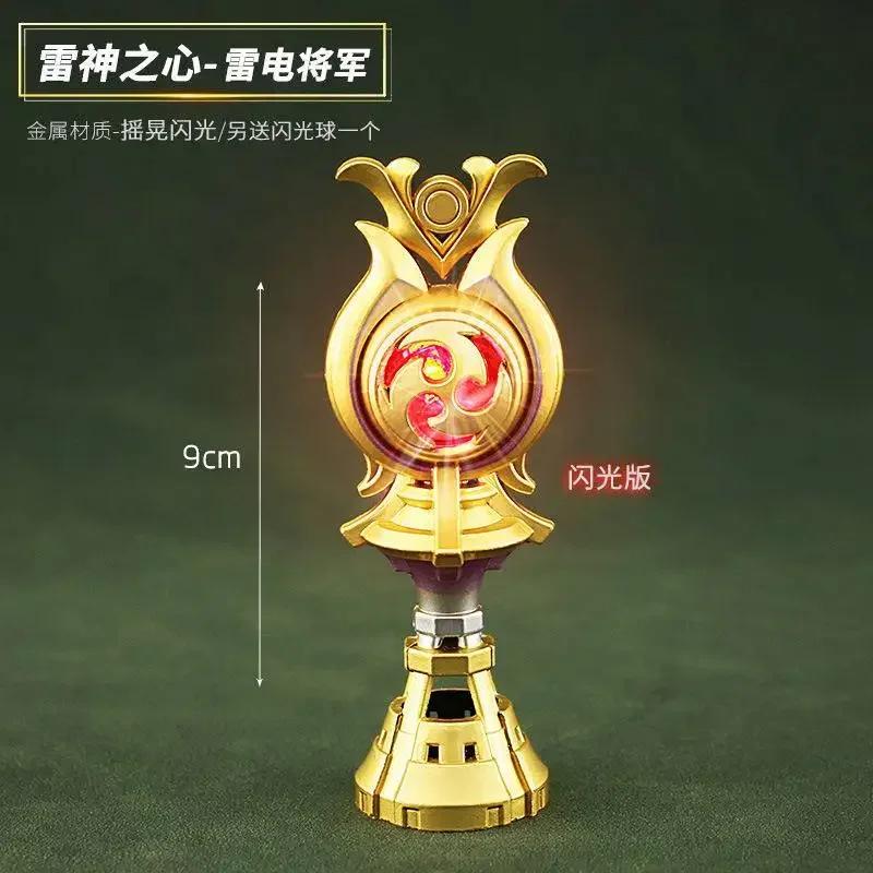 Genshin Impact Peripheral Car Decorations Small Ornaments Zhongli Rock God Luminous God Heart Fengshen Metal Gift