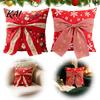 Decorative Cushion Cases for Sofa Christmas Throw Pillow Cover, Holiday Cover with 3D Bow, Covers Seasonal Farmhouse Case Living Room Couch