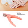 Acrylic Nail Clipper Professional Stainless Steel Nail Tip Cutter False Nail Trimmer Manicure Tool Pink