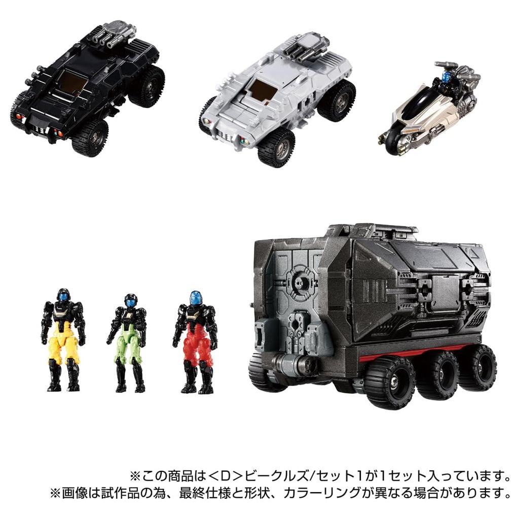 TAKARA TOMY Diaclone 1 <D> Vehicles/Set