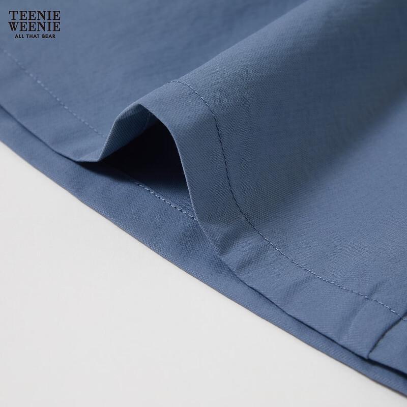 Teenie Weenie Women's High-Waist Pleated Mid-Length Skirt