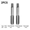 12mm X 1.5 Tap 2pcs HSS High Speed Steel Brand New