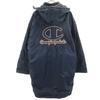 Champion Products Back Logo Bench Coat L Navy Cotton Filling Men's Used