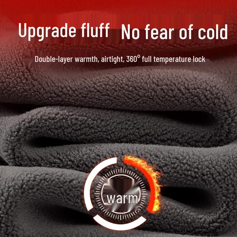 Hodo Men's Aoli Fleece Lined Round Neck Winter Sweatshirt