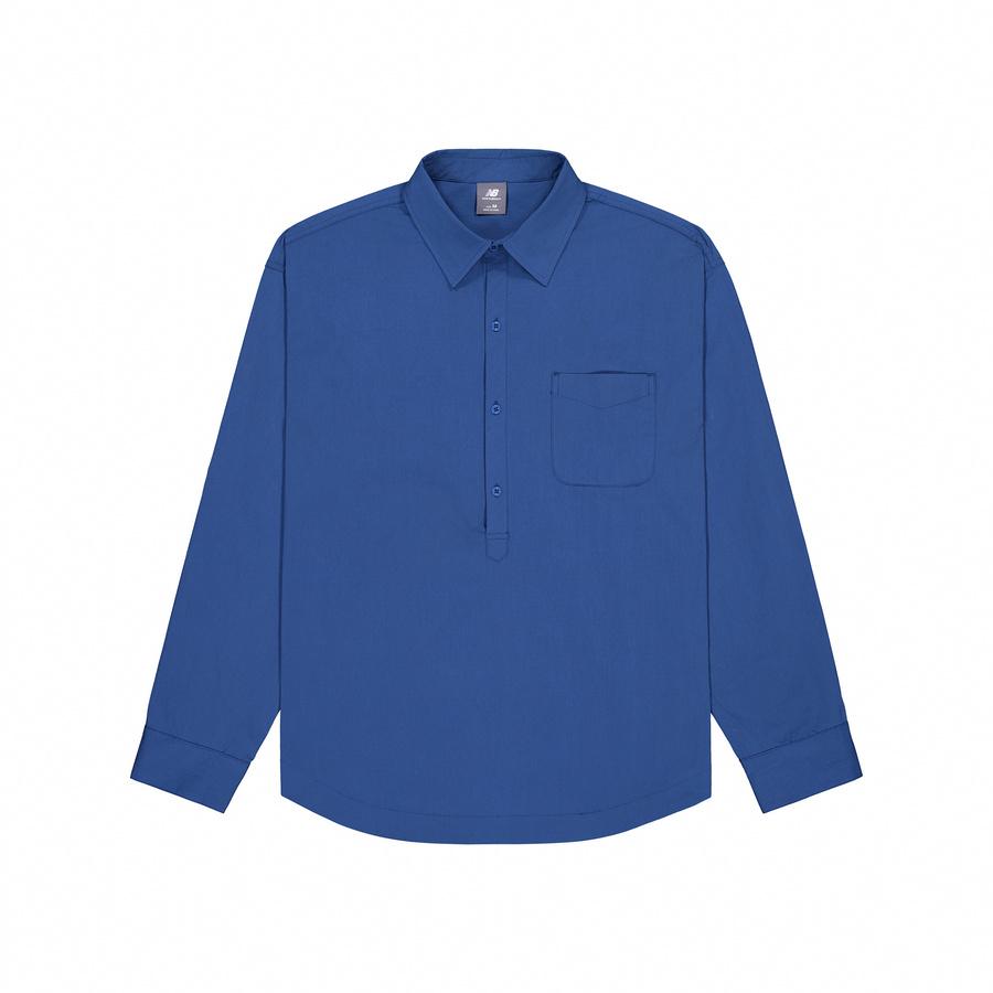 New Balance Attractive Lifestyle SS24 Shirt Unisex Indigo NHE28033-DIG XL