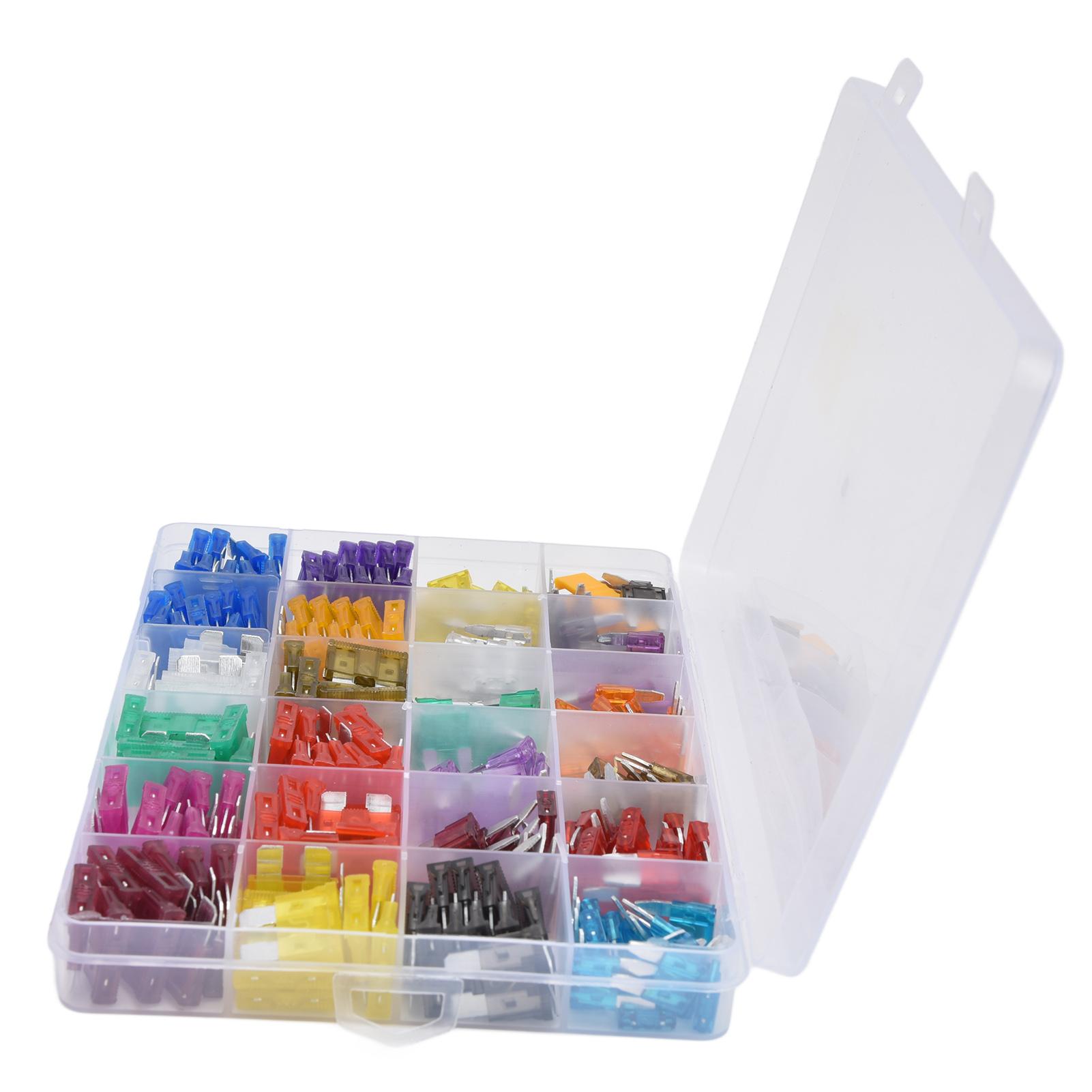 

250 шт. автомобильных предохранителей набор лезвийного типа алюминиевый лист автомобильная замена 2A40A MS