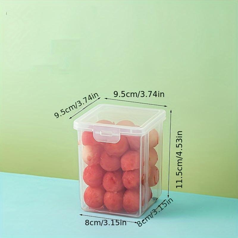 Frucht-Bento-Box, Tragbare Outdoor-Frischhaltebox, Aufbewahrungsbox, Kühlschrank-Spezifische Lebensmittelqualität Kunststoff-Reisbox, Versiegelte Box