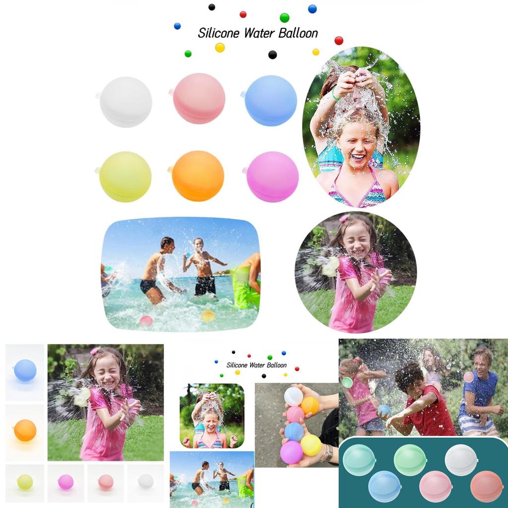 Interactive Silicone Water Bomb Ball For Emotional And Intellectual Development