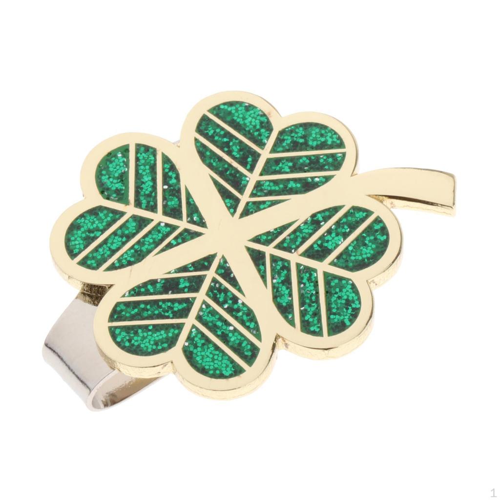 Golf Ball Marker Accessories Metal Mark Hat Clip for Ladies