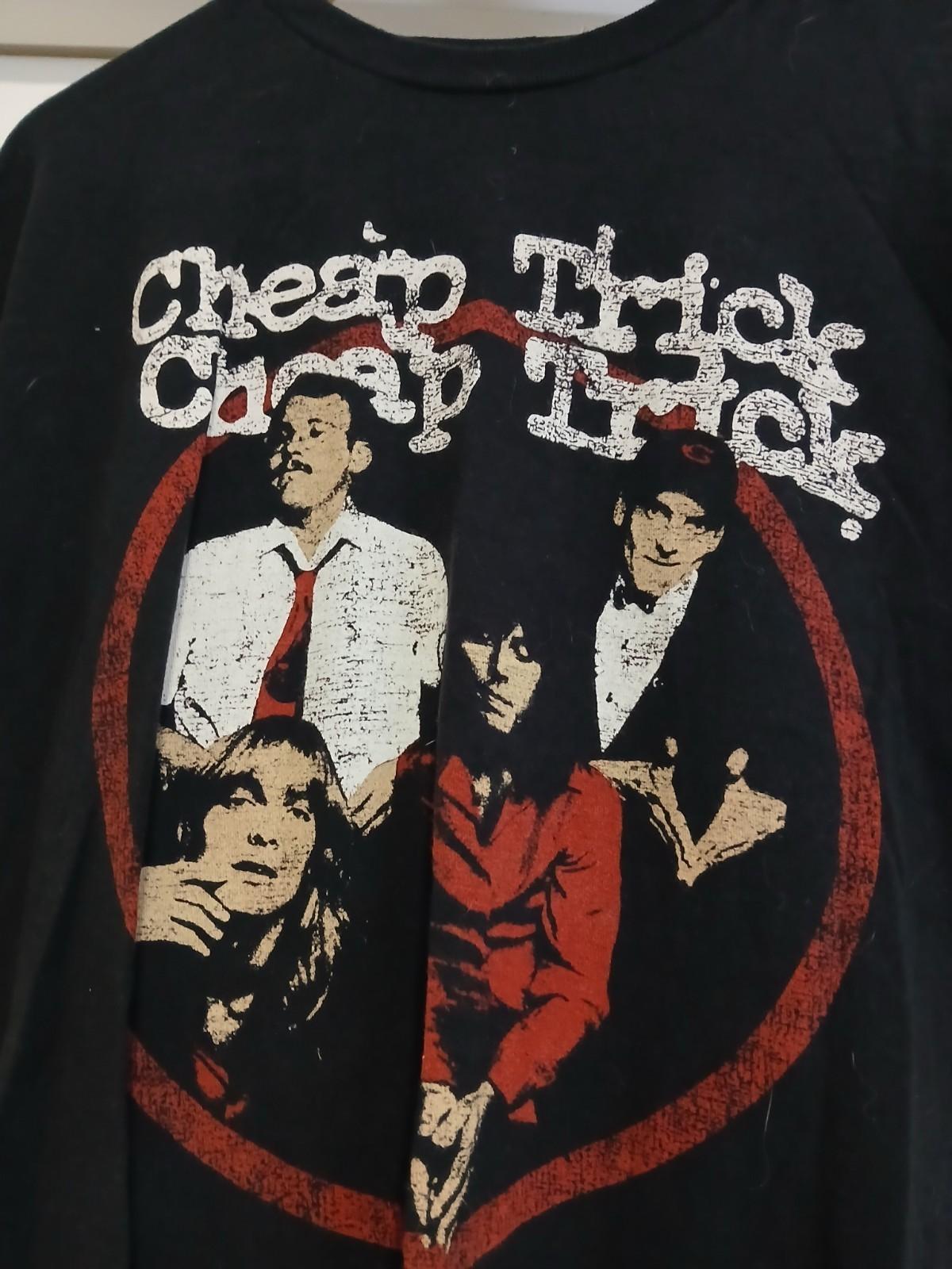 Black Cheap Trick T-Shirt 100% Cotton UB31 XXL
