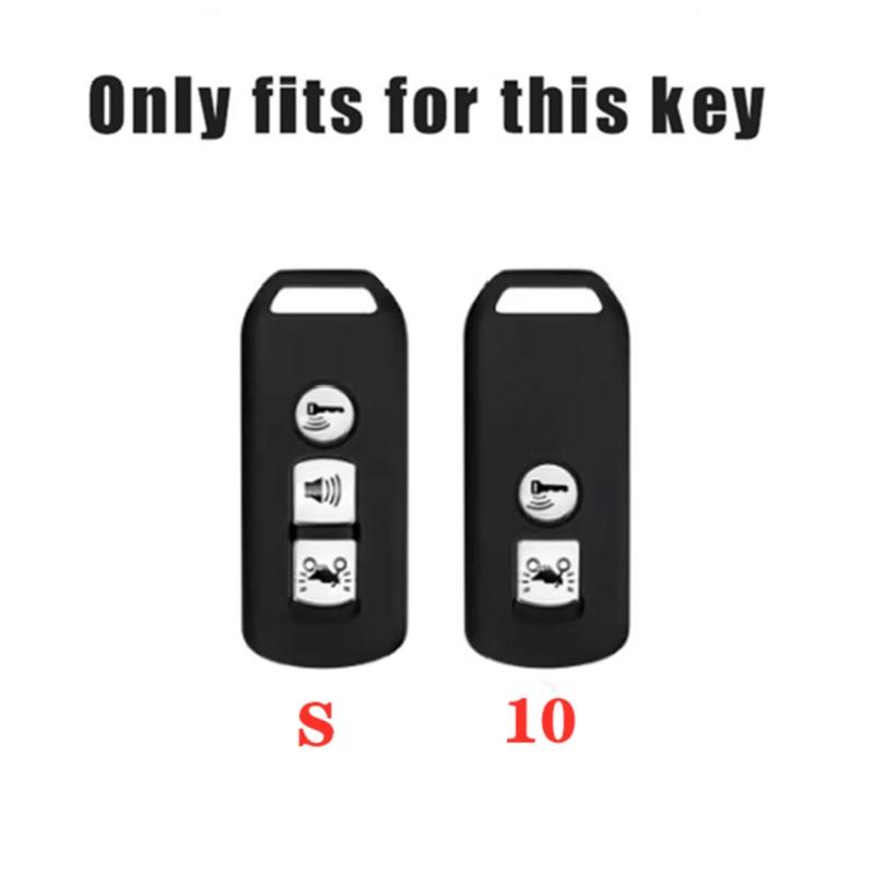 Zinc Alloy Leather Car Key Case Cover For Honda Forza 125 300 350 750 ADV Pcx 125 Xadv Super Cup SH150i SH300 Sh125 XAV Xlov
