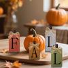 Fall Home Decor Thanksgiving Signs, Wooden Dining Table Signs, Vintage  Block Signs  Fall Fall Home Decours