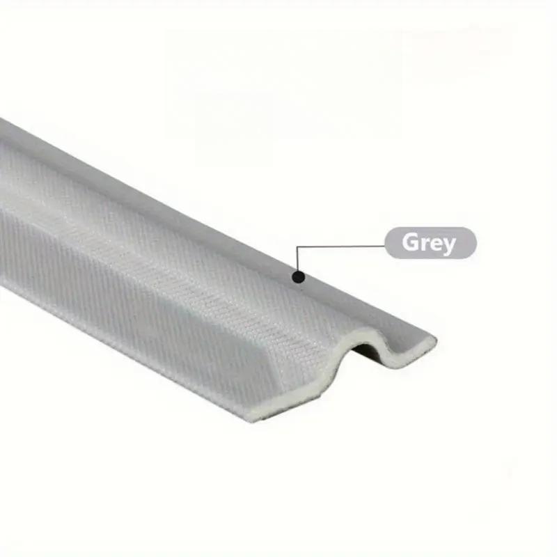 

Самоклеящийся уплотнитель для окон и дверей - Ветрозащитный Пылезащитный Дождевой барьер и Звукоизоляционная уплотнительная лента 1M серый