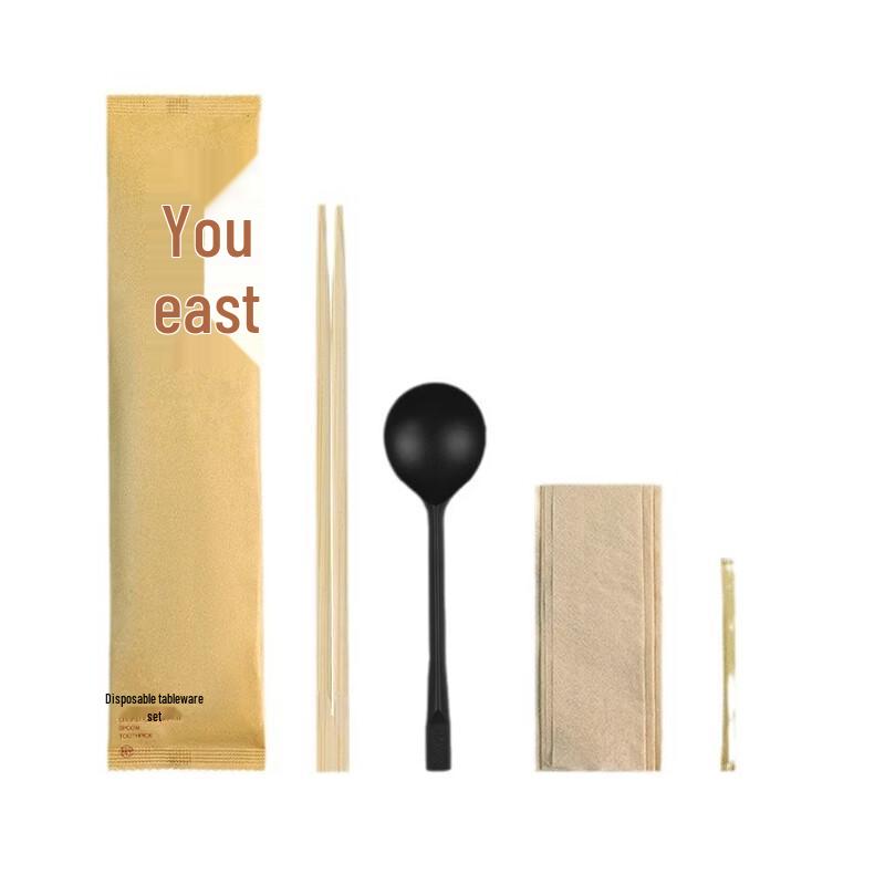 Jednorázová sada příborů hůlky a lžíce