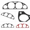 Carbon Fiber Dashboard Trim Frame for BMW 3 Series E46 1998-2004, Multi-Color Interior Decoration Replacement, Auto
