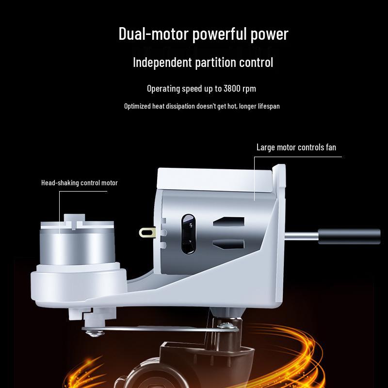 11-Inch High Power 12V/24V Car Fan for Large Trucks - Strong Airflow Electric Cooling Fan