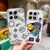Case For Xiaomi 15T 15T Pro Adorable Astronaut Cat Anti-Fingerprint Fashion Transparent Housing For xiaomi15t 15tpro Protector