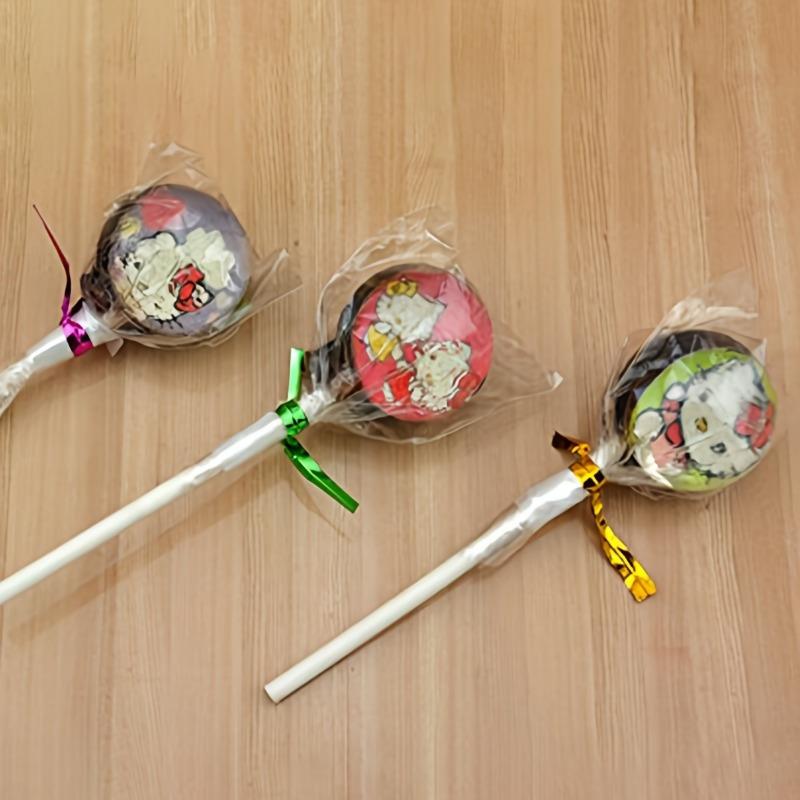 Metallische Drehverschlüsse sind perfekt zum Verschließen von Plastiktüten, als Geschenkband, als Brot- und Lebensmittelverpackungsband und als Bäckereizubehör.