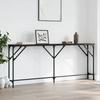 VidaXL Console Table Black 180x23x75 Cm Engineered Wood 837767