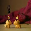 Llavero Colgante Creativo de Caballo de Sándalo Año del Caballo Cadena para Teléfono Móvil Decoración para Colgar en Mochila Regalos de Año Nuevo