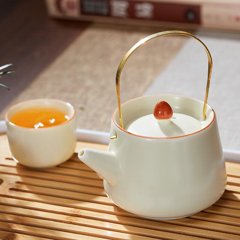 Minimalist Pottery Tea Set