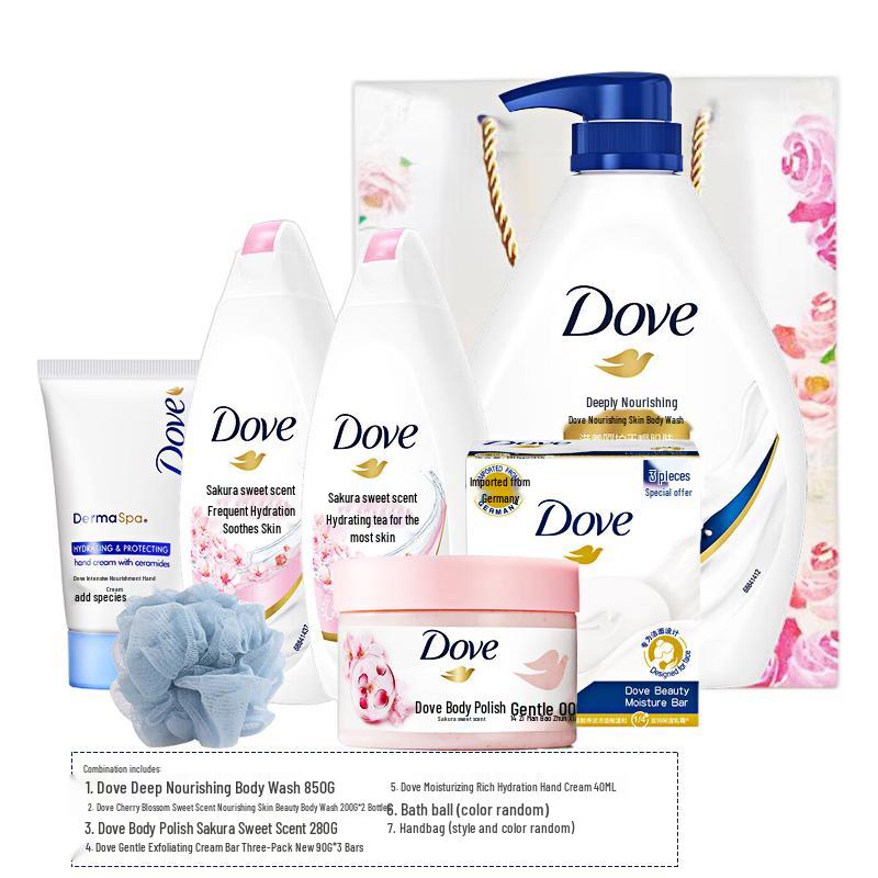 Dove Cool Summer Bath & Body Gift Set