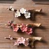 Ceramics Plum Blossom Writing Brush Stand Home Decor Incense Stick Holder Aromatherapy Base