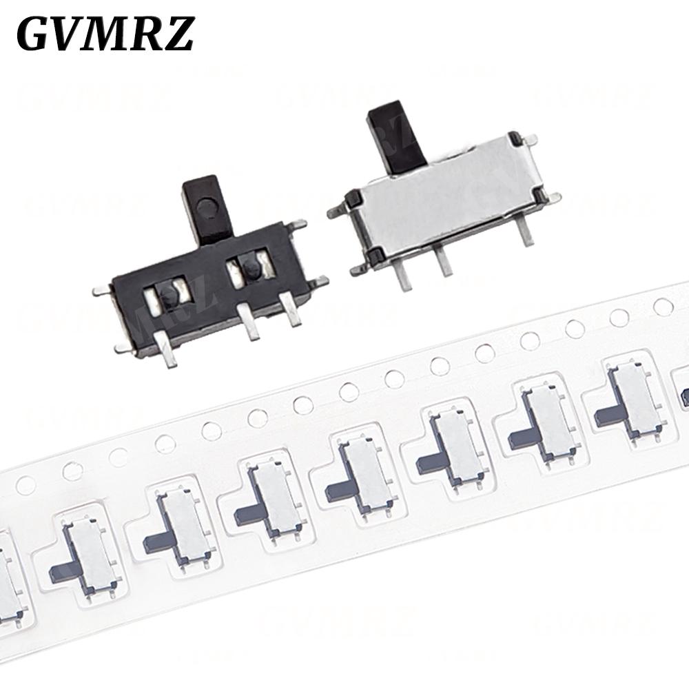 50PCS/lot Mini 7-Pin On/Off 1P2T SPDT MSK-12C02 SMD Toggle Slide Switch For MP3 MP4 7P