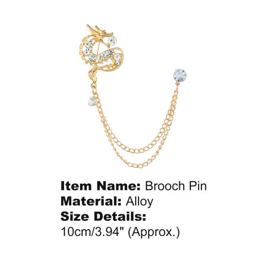 Anzugnadeln mit Quaste, klassisch, elegant