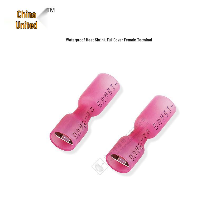 Waterproof Heat Shrink Insulated Splice: Male & Female Wire Terminal Connector