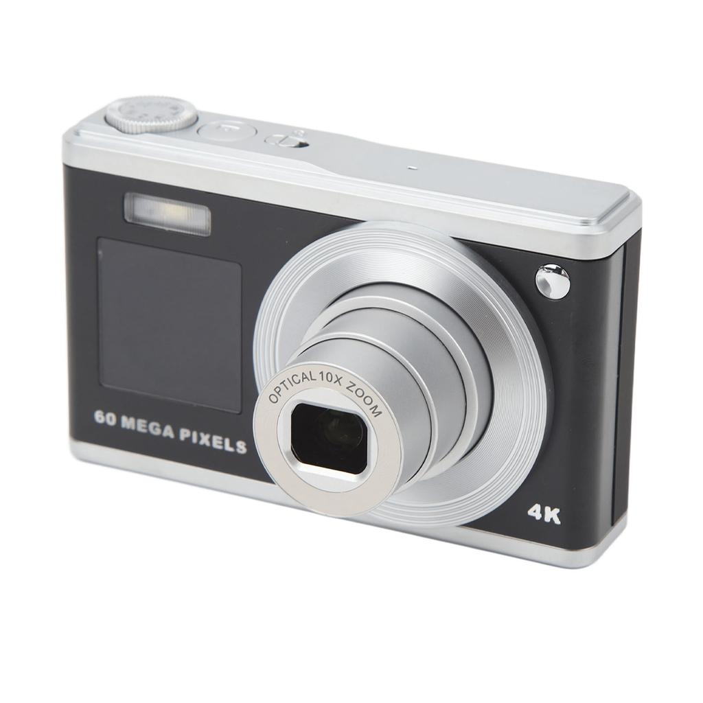 Digital Camera 2.88in IPS Screen Anti Shake 10X Optical Zoom 1000mAh Auto Focus Vlogging Camera Built in Fill Light