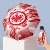 Eintracht Frankfurt Fantasia Calcio Stampata Mini 5 Pieghe 8 Stecche Ombrello Compatto Antivento Impermeabile Leggero Portatile Pieghevole