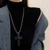 Openklapbare Kruis Hanger Ketting met Geheim Vak Charme Sieraden Ketting Hanger