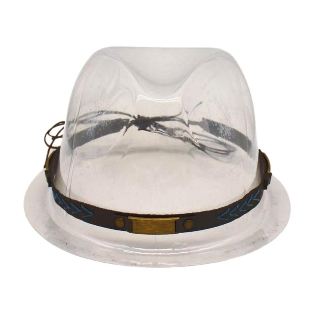 Big Brim Gold Acrylic Chain Felt Hat Solid Color Cashmere Jazz Hat French Top Hat