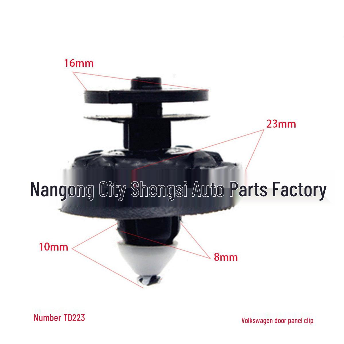 

Volkswagen Car Door Panel Decoration Clips for Touran, Tiguan, and POLO 10000 Pieces