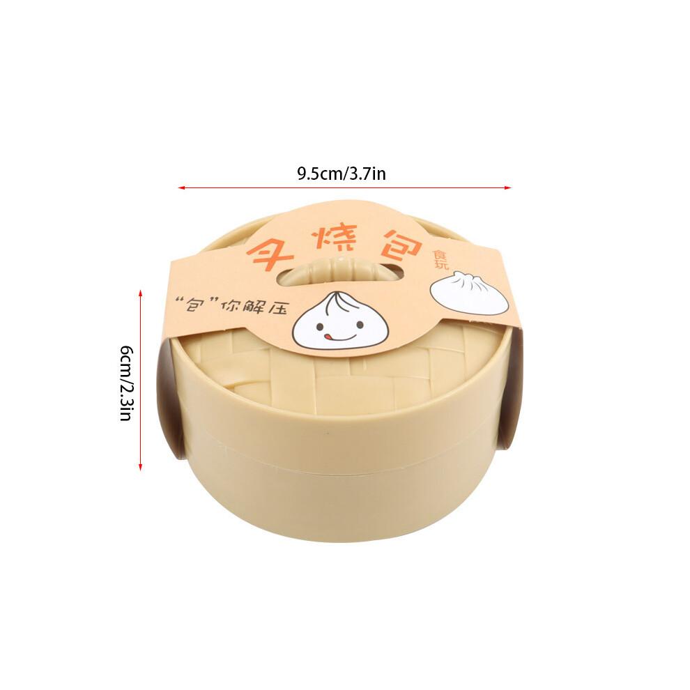 Bun Fidget Toy Squishy Squeeze Stress Ball Reliever