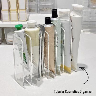 Großer Schreibtisch-Organizer mit mehreren Fächern für Hautpflege & Kosmetik