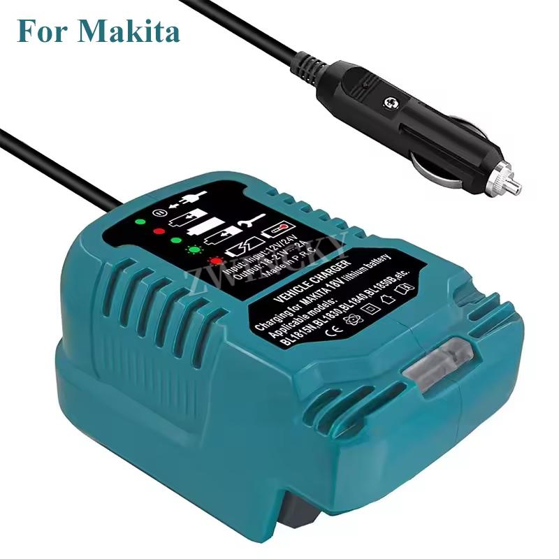 

18V Li-ion Battery Charger Car Charger Replacement Lithium Battery Charger For Milwaukee Portable Fast Charging