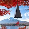 Eisernes Dreieck Windspiel Kreative Metall Windglocke Windfang Windspiel Anhänger Gartendekoration