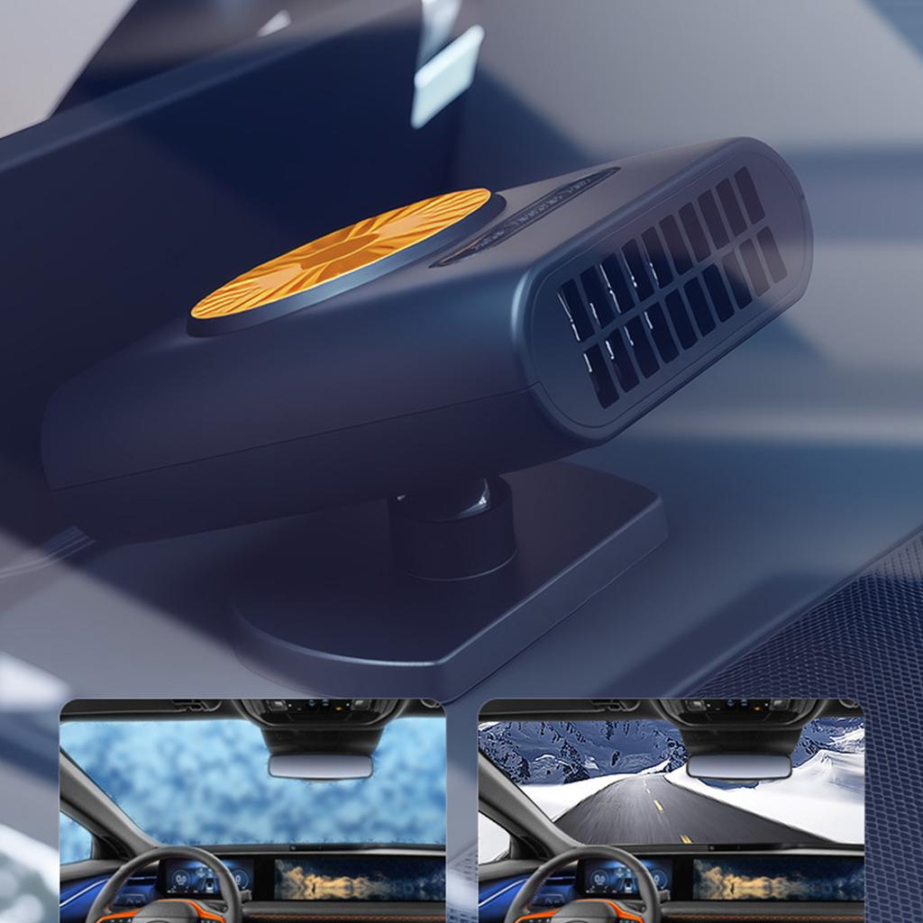 12V 200W Portable Electric Heating Fan Defogger Defroster Demister Car Defroster Windshield Heater for Car Windshield