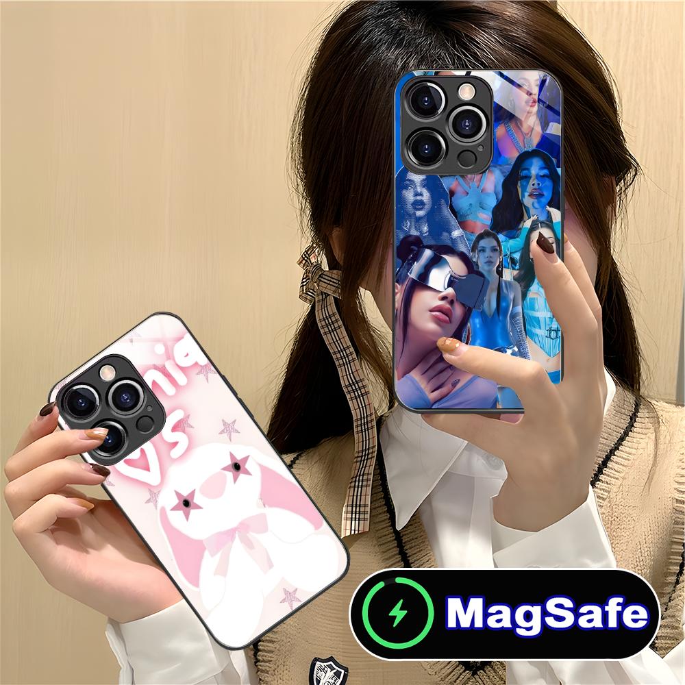 Kenia OS Mobile Cell Phone Case for iPhone 17 16 15 14 13 12 11 Air Pro Max Plus Mini MagSafe Glass Colorful Cover Luxury Cover