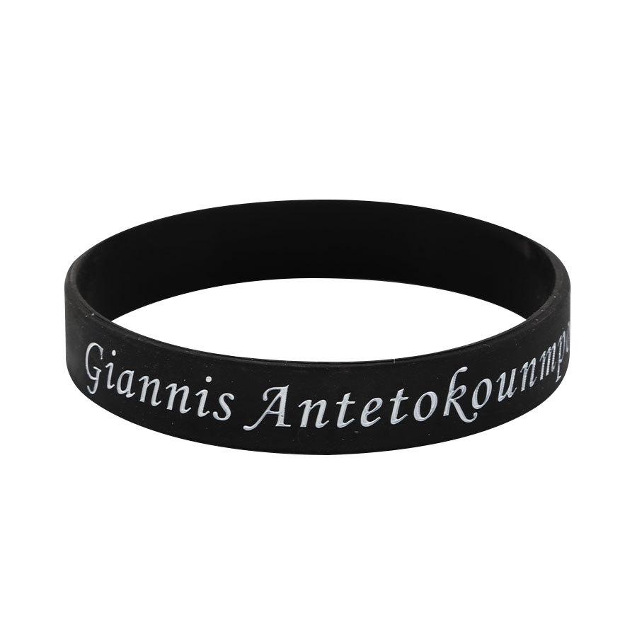 Douyin Popular NBA Star Signature Luminous Silicone Sports Bracelet/Wristband