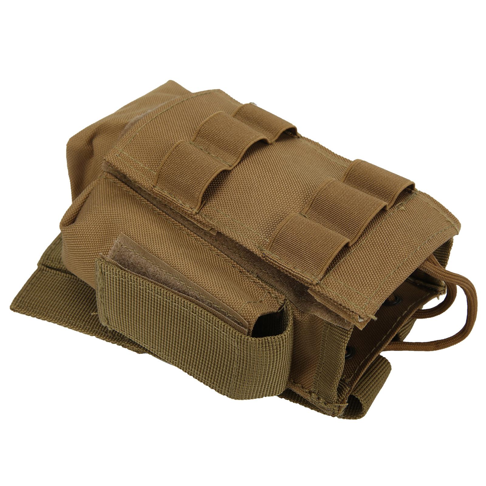 

Molle Radio Pouch Mini Radio Holder Bag Waterproof Walkie Talkie Holster with Side