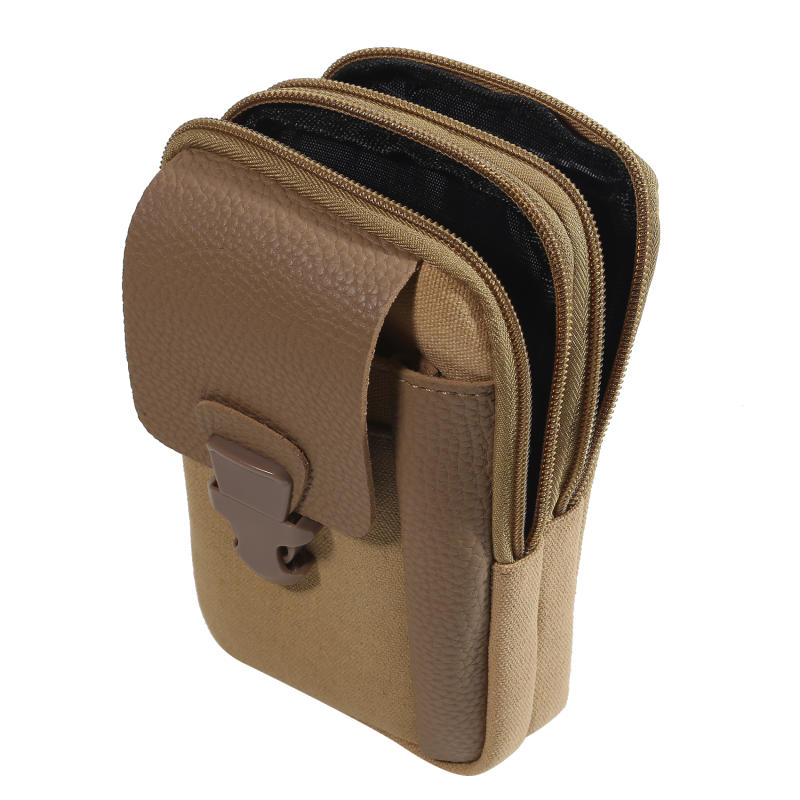 Men Outdoor Tactical Molle Pouch Multifunctional Cell Phone Holster Belt Pouch Waist bag Utility Security Pack