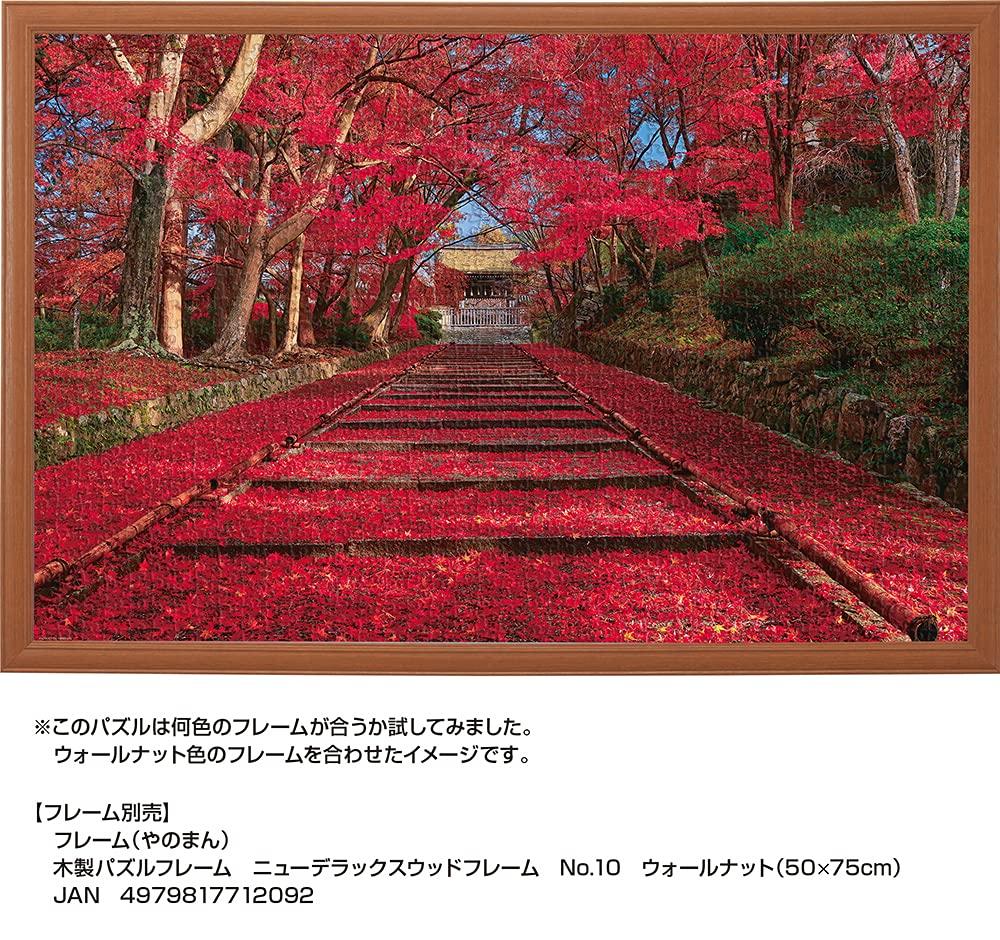 1000-piece Jigsaw Puzzle: Autumn Leaves On the Approach To a Temple (Kyoto) (50x75cm)