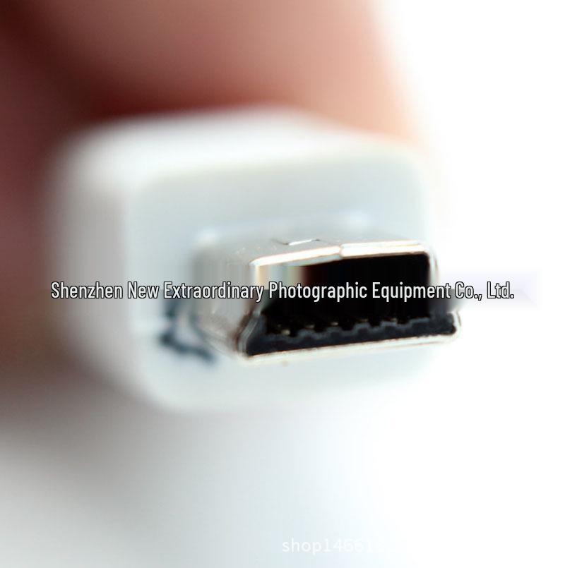 Datový kabel pro zrcadlovky Canon: 550D, 600D, 650D, 700D, 60D, 70D, 5D Mark II & III, 6D, 80D.