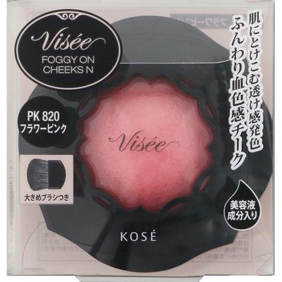 VICE RICHET Vise Riche Foggy On Cheeks N PK820 Flower Pink 5g Skin Makeup Vicerische Apply an Appropriate Amount To the Brush, Check the Amount O